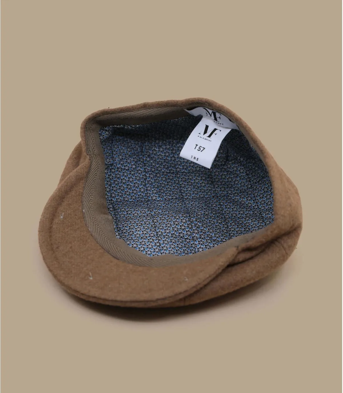 Gavroche beige laine - Horace camel M by Flechet : Headict