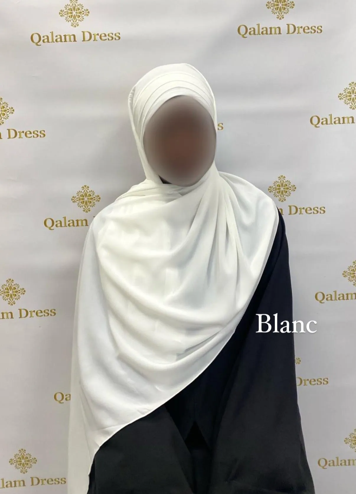 Hijab À Enfiler Soie De Médine - 3 Plis