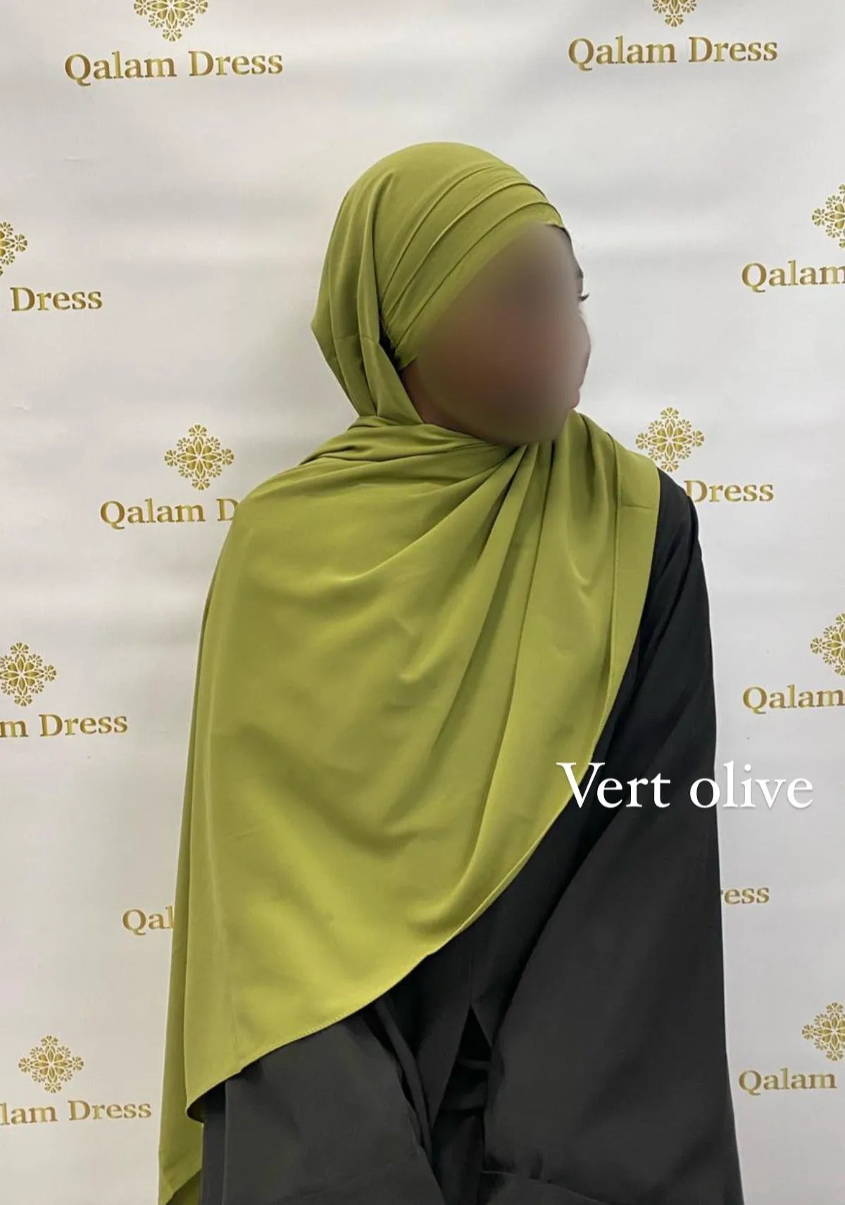 Hijab À Enfiler Soie De Médine - 3 Plis