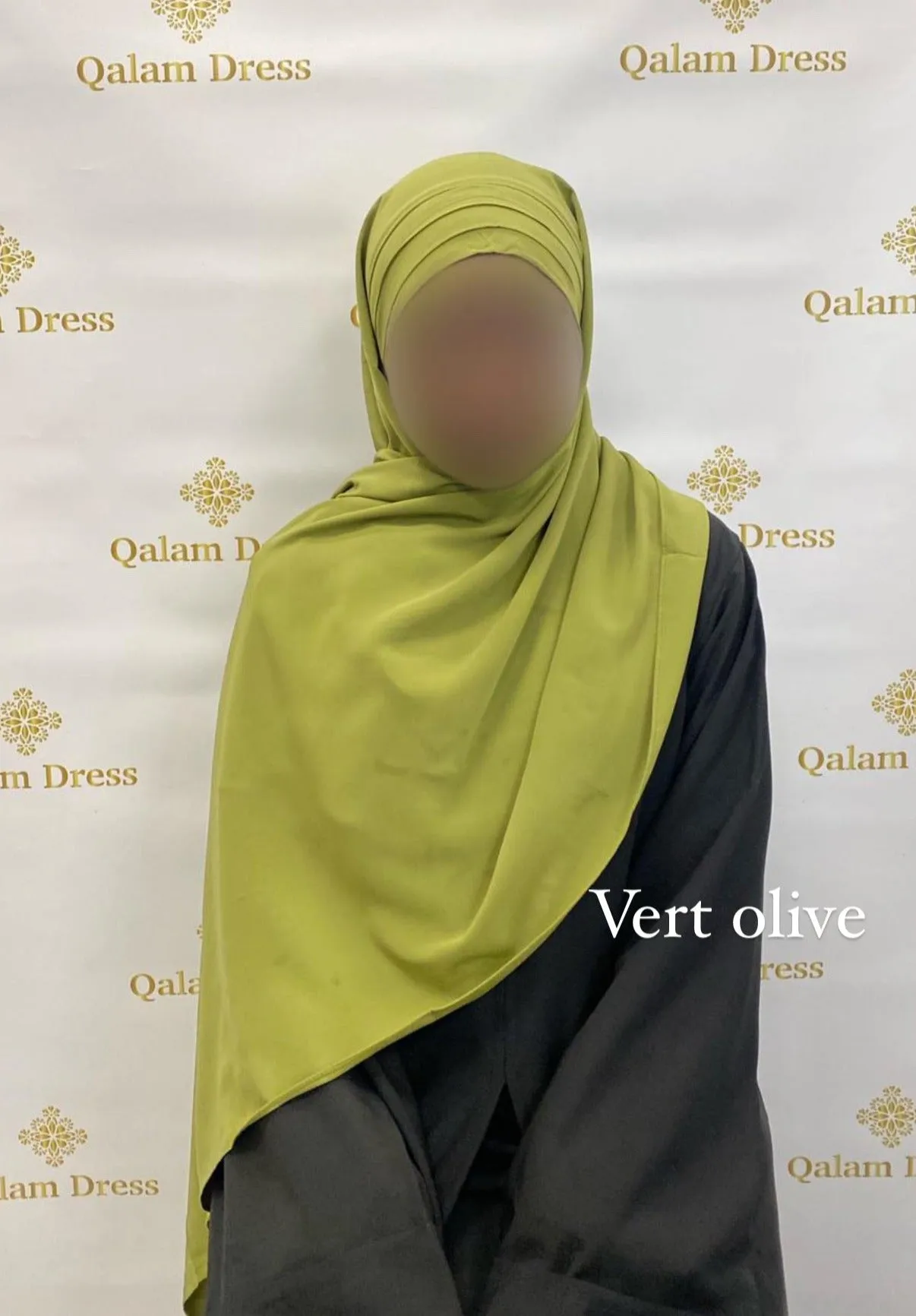 Hijab À Enfiler Soie De Médine - 3 Plis