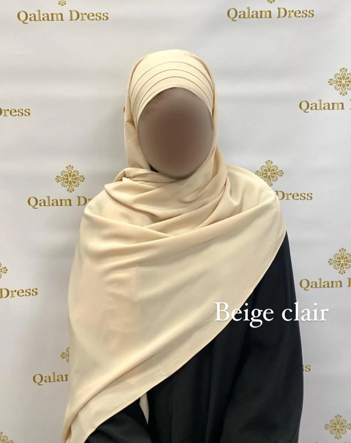 Hijab À Enfiler Soie De Médine - 3 Plis