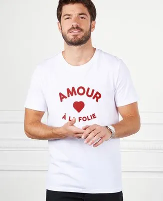 Hoodie homme Amour à la folie (plotter)