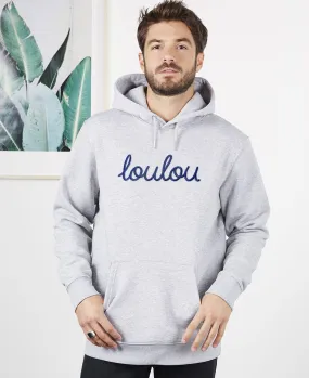 Hoodie homme Loulou (grosse broderie)