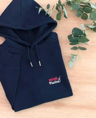 Hoodie homme Rosé Piscine (brodé)