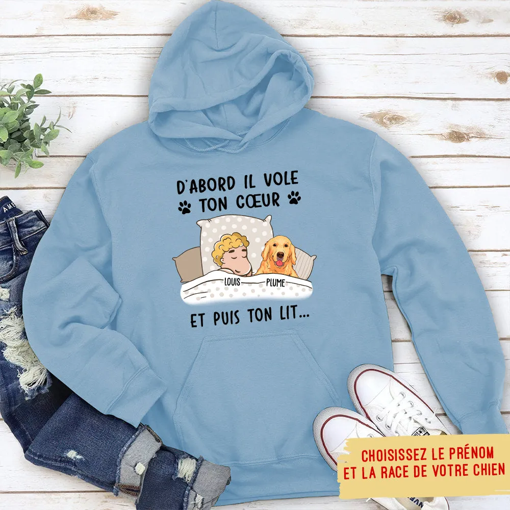 Hoodie Personnalisé - Ton Coeur Puis Ton Lit