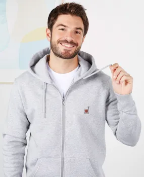 Hoodie zippé homme Americano (brodé)