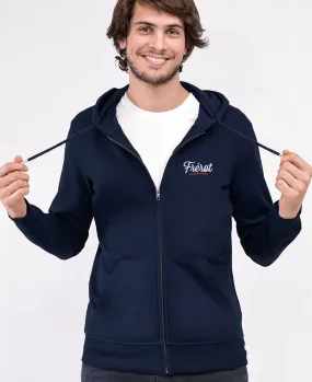 Hoodie zippé homme Frérot (brodé)