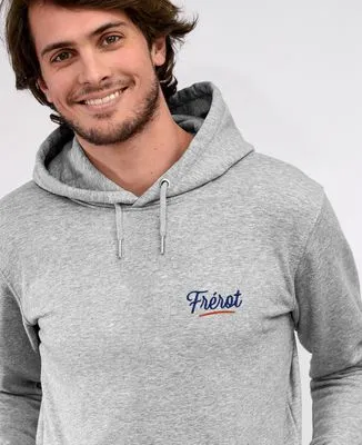 Hoodie zippé homme Frérot (brodé)