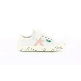 KICKERS Baskets basses Gody blanc Mixte blanc - Kickers