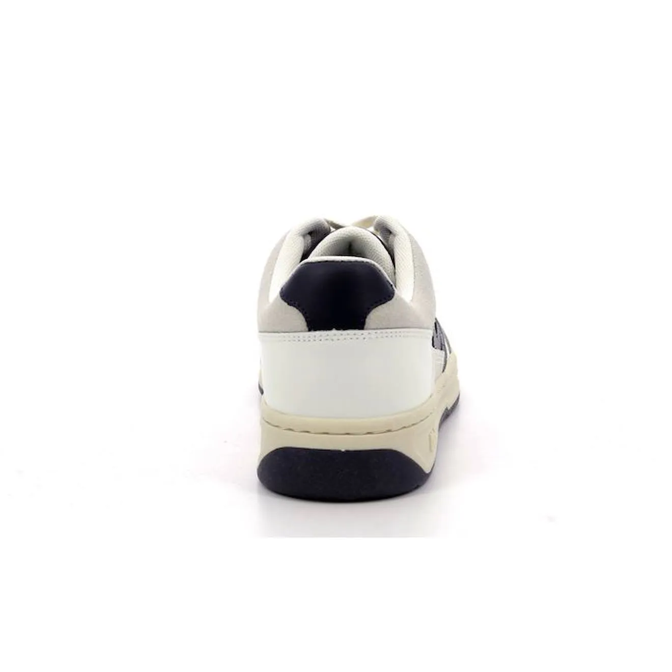 KICKERS Baskets basses Kikouak Jr marine blanc - Kickers