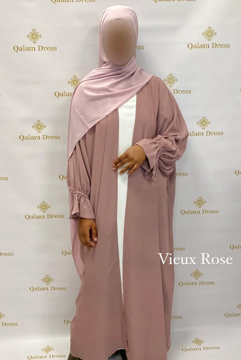 Kimono Soie de Médine Maryem -2237 Tendance Hijab