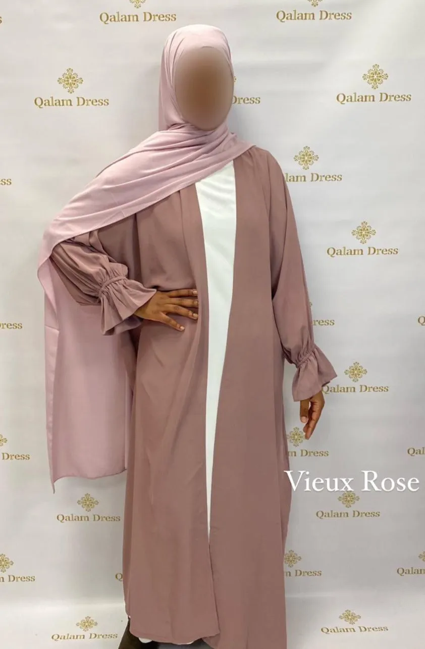 Kimono Soie de Médine Maryem -2237 Tendance Hijab