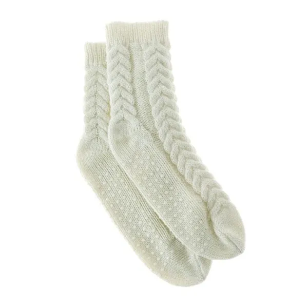 Lot chaussettes femme blanche 37-40 avec bougie parfumée