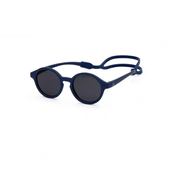 Lunettes de soleil Kids + - Bleu denim (3-5 ans) - IZIPIZI - Perlin Paon Paon