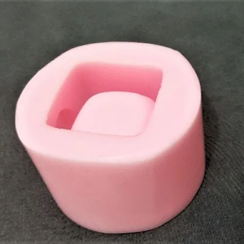 Moule silicone pot de fleur déco dé à jouer cube pour terrarium pour fimo plâtre résine argile cire savon polyester ciment k583 