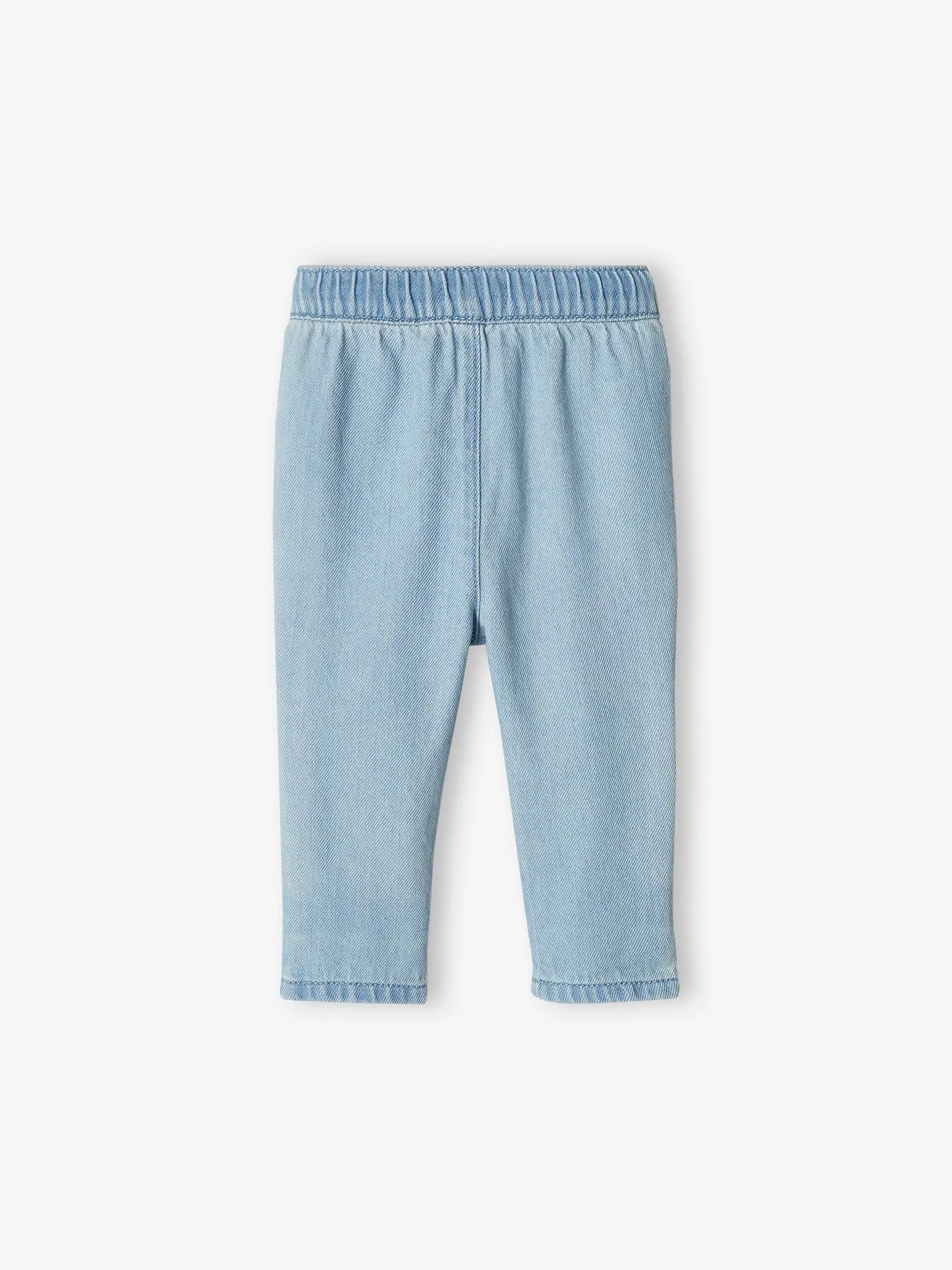 Pantalon en denim léger bébé denim bleached - Vertbaudet