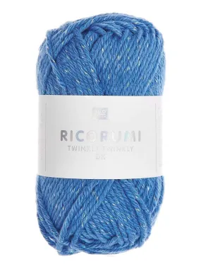 Pelote de coton Ricorumi 25 g - Bleu - N/A