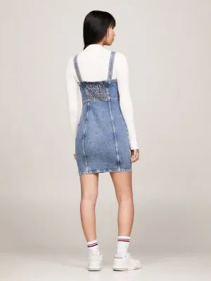 Robe courte bustier moulante en denim | Denim | Tommy Hilfiger