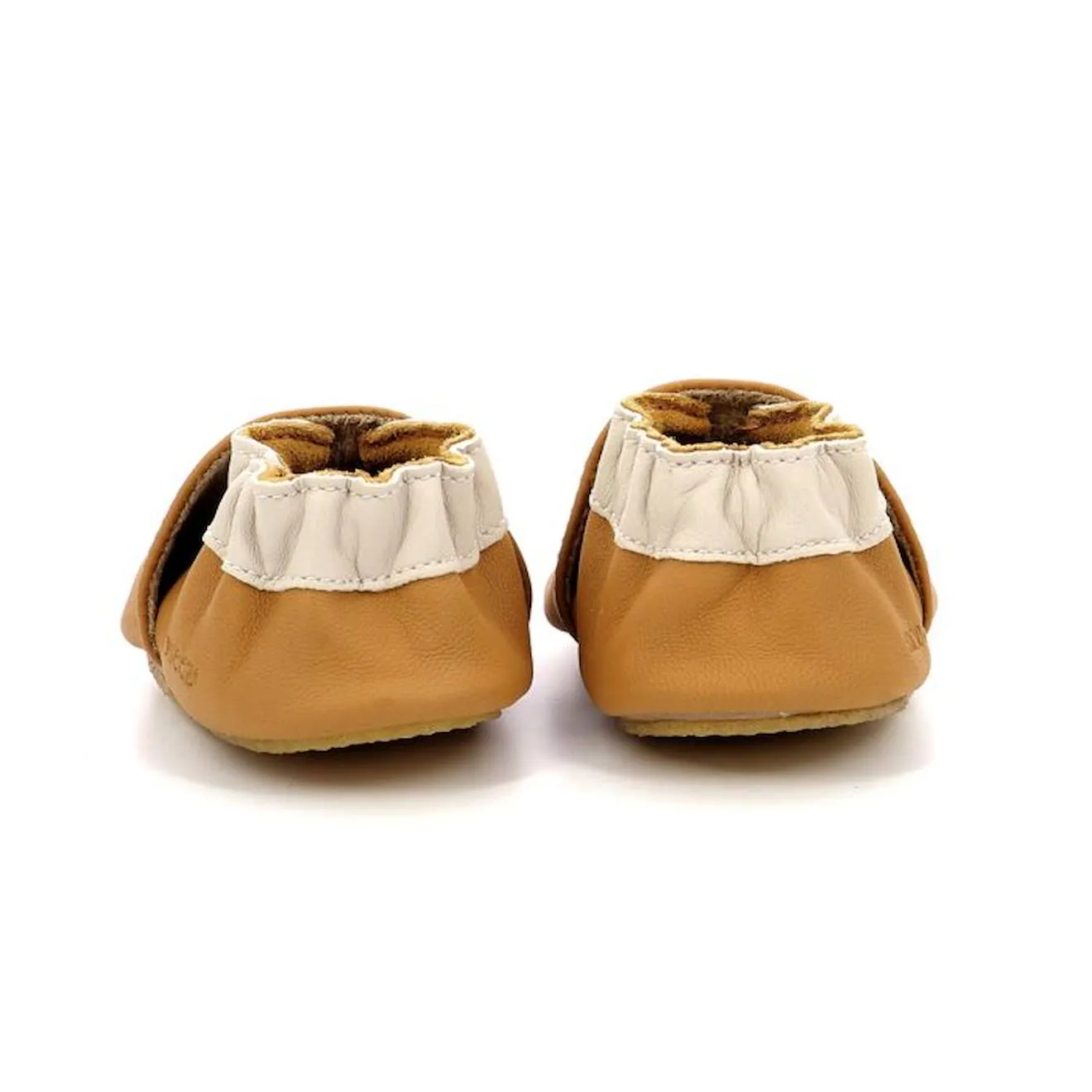 ROBEEZ Chaussons Seek Advent Crp camel blanc - Robeez