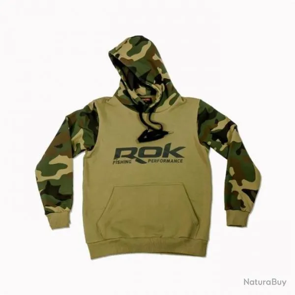 SWEAT ROK HOODIE CAMO L