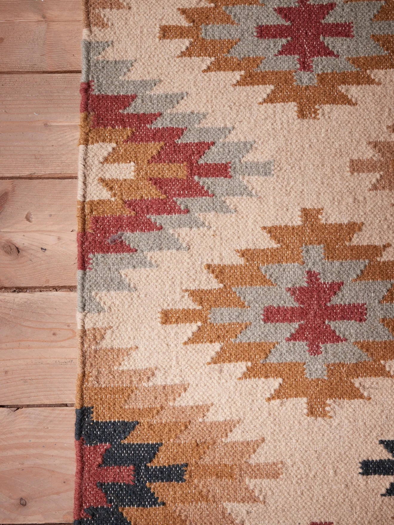 Tapis kilim en laine