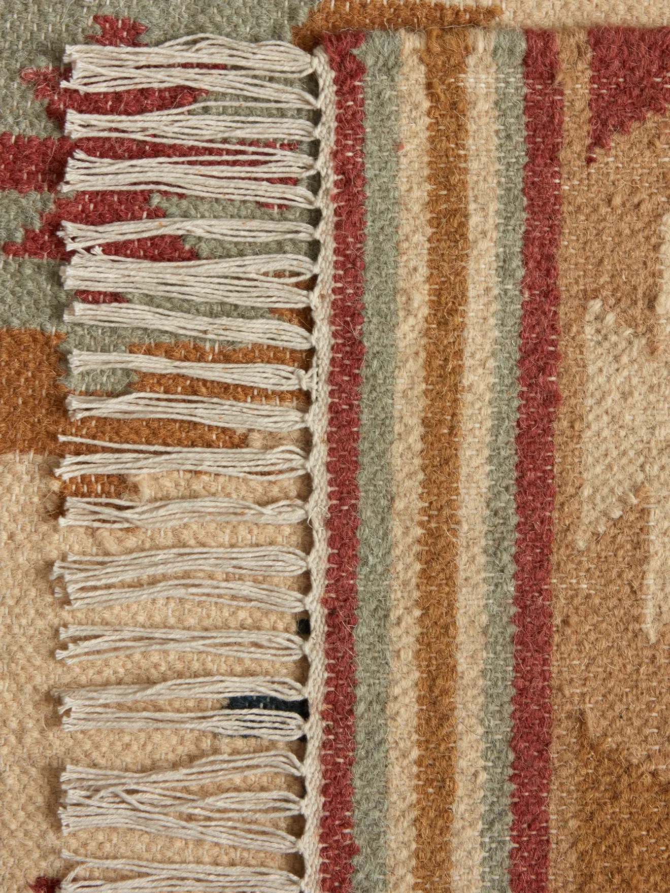 Tapis kilim en laine