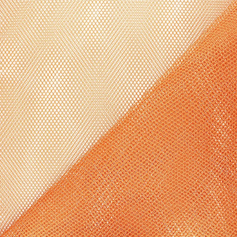 Tissu filet polyester Spicy - orange