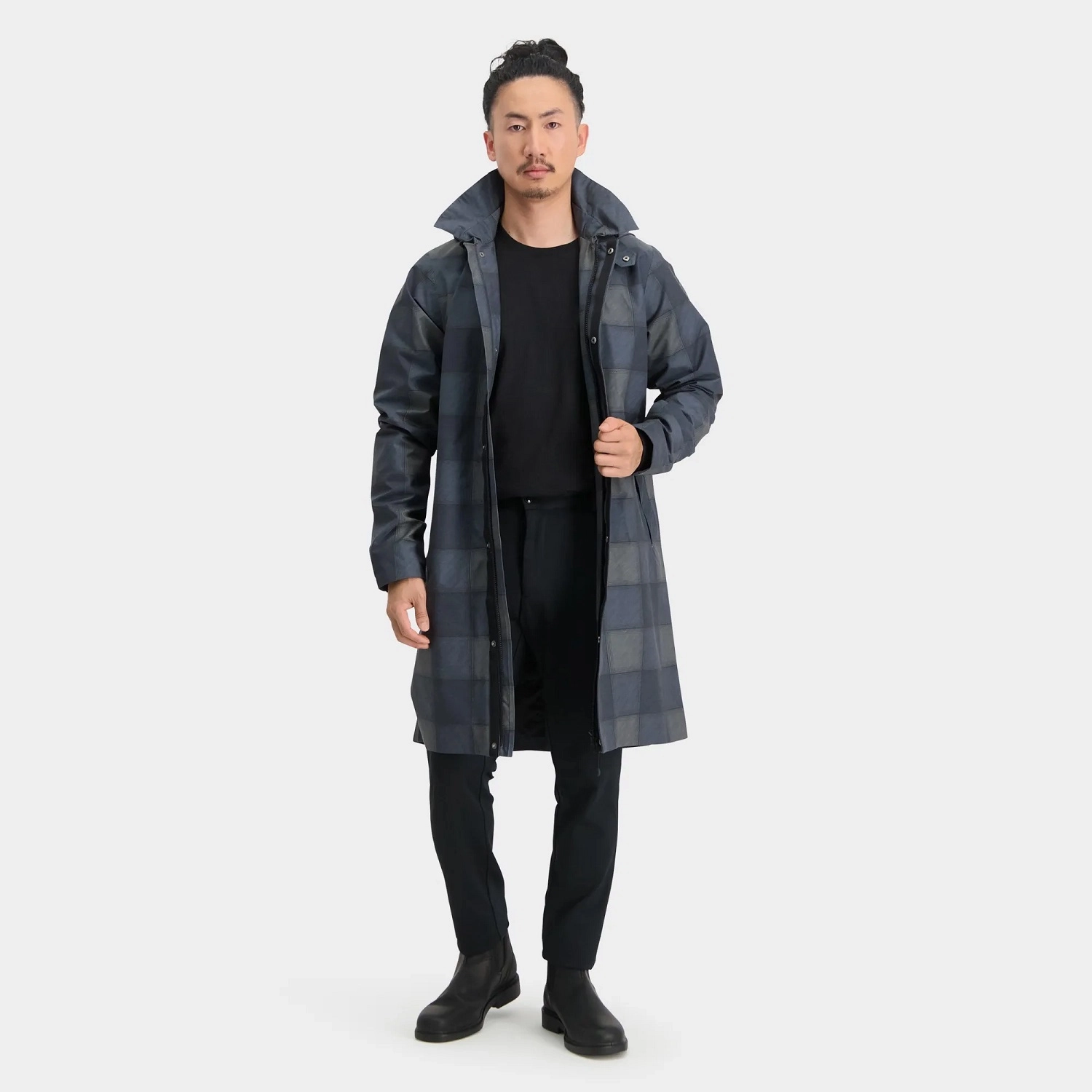 Veste AGU Men Mac Rain Coat Urban Outdoor Navy Blue