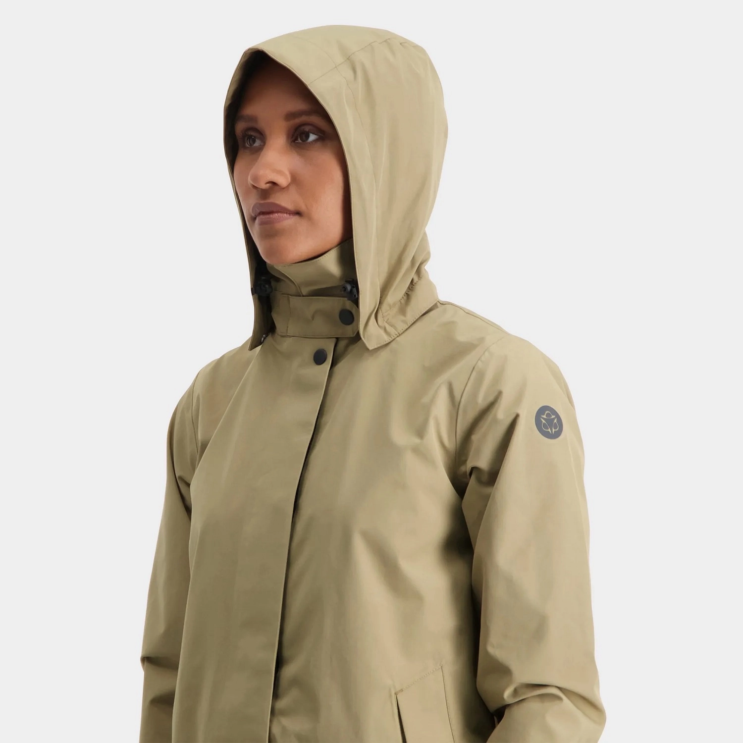 Veste AGU Women Mac Rain Coat Urban Outdoor Lead Gray