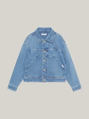 Veste Trucker oversize Essential en denim | Denim | Tommy Hilfiger