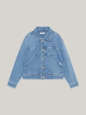 Veste Trucker oversize Essential en denim | Denim | Tommy Hilfiger